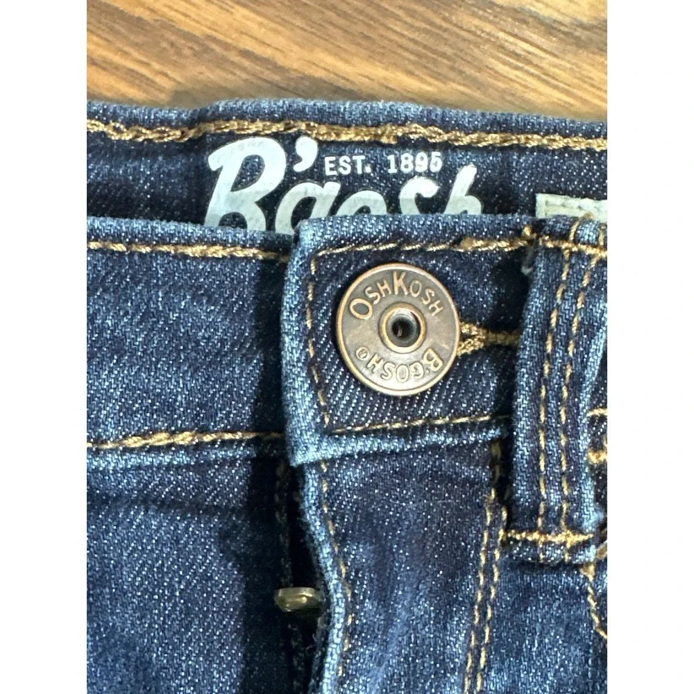 OshKosh B'gosh Kids Blue Jeans Boot Cut Size 2T Cotton Blend Stretch
